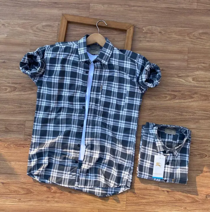 Post image Brand - Burberry

Full Sleeves check shirts

3 Ultimate COLOURS

NEXT TO ORIGINAL Showroom Artical

Havy Quality
100% Original Soft Cotton Fabric

Take for Personal use

BRANDED BUTTONS

 SIZE M L XL
             38:40:42

 Price :400 Free Ship/- 

Full Stock