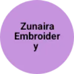 Business logo of Zunaira Embroidery