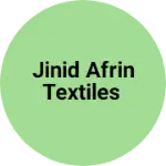 Business logo of Jinid afrin textiles