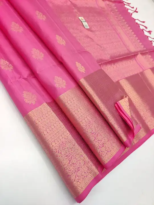 Pure handloom soft silk sarees  uploaded by Sendur silks on 9/23/2023