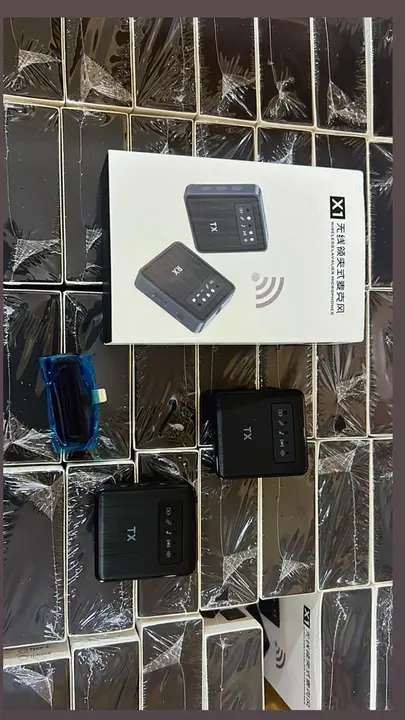 X1 WIRELESS MICROPHONE 🎙️  900₹ uploaded by Sargam Mobile on 9/23/2023