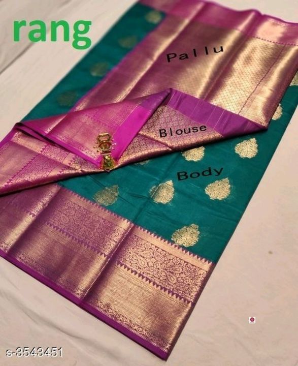 Attractive banarosi silk saree uploaded by business on 3/21/2021