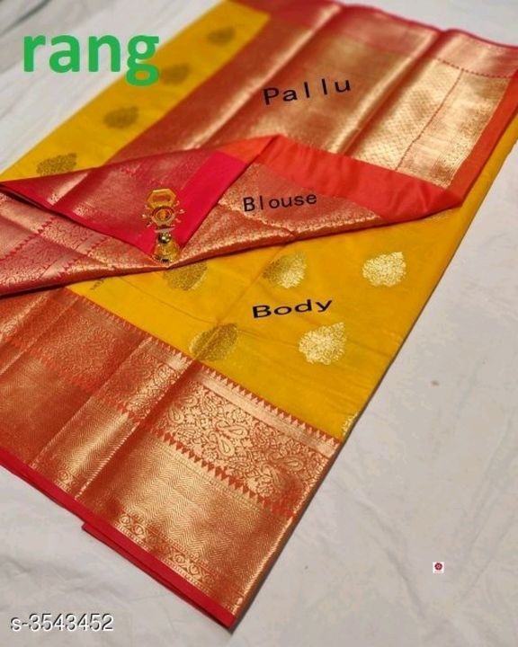 Attractive banarosi silk saree  uploaded by business on 3/21/2021