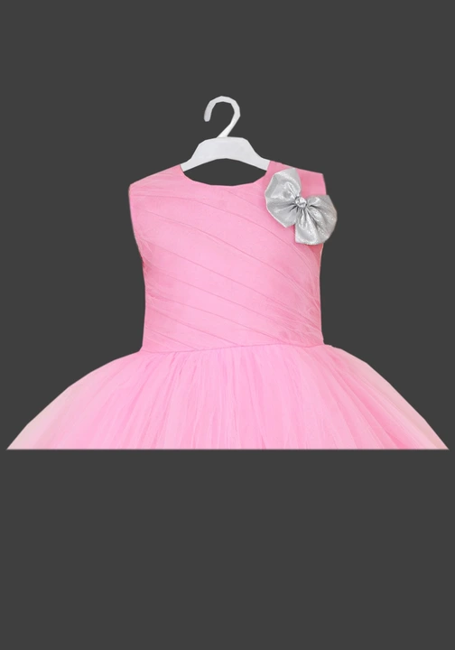 Cute Funky girls frock and dresses only Pink colou uploaded by A.R.collections  on 9/23/2023