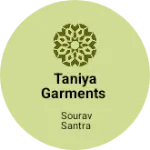 Business logo of Taniya Garments