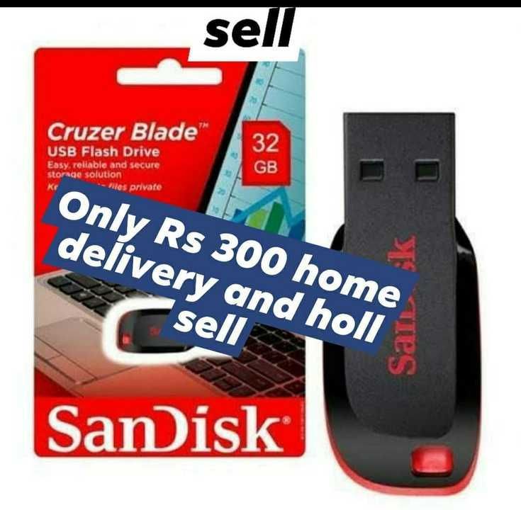 32 GB pendrive uploaded by Home delivery and wholesale on 3/21/2021