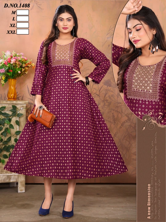 Umbrella kurti only in 350 uploaded by business on 9/23/2023