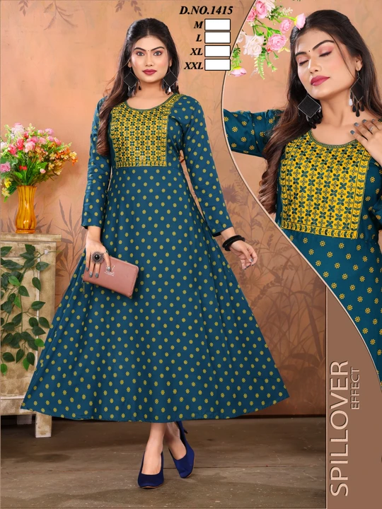 Umbrella kurti only in 350 uploaded by Veemu fashion on 9/23/2023
