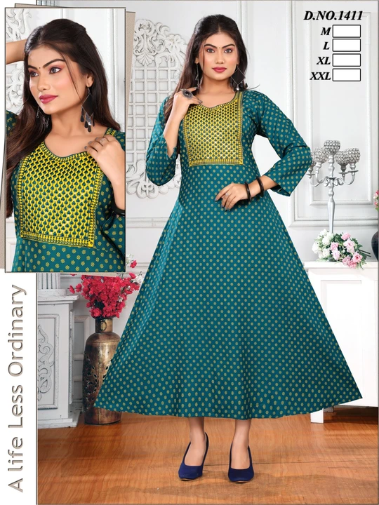 Umbrella kurti only in 350 uploaded by Veemu fashion on 9/23/2023