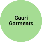 Business logo of Gauri garments