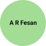 Business logo of A R fesan