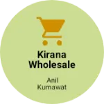 Business logo of Kirana wholesale and cosmetics