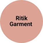 Business logo of Ritik garment