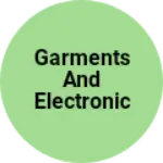 Business logo of garments and electronic