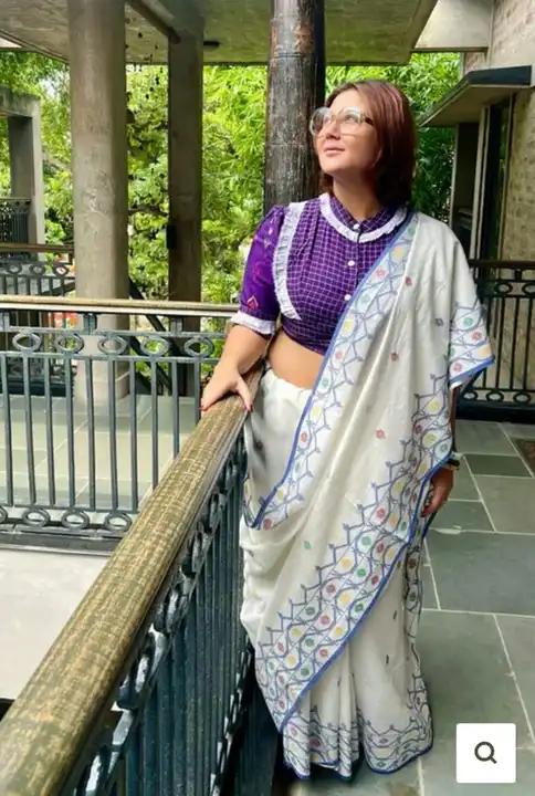 Dhoni Khali design Handloom saree  uploaded by Matri Saree Center on 9/24/2023