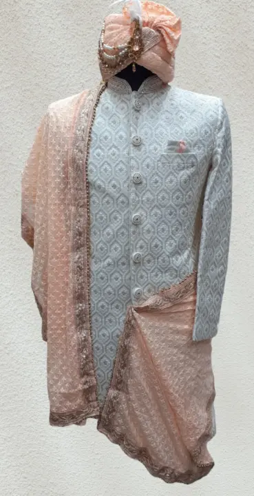 Sherwani with pajami  uploaded by Arsh collection on 9/24/2023