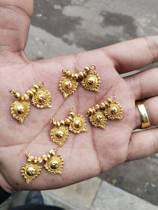 Mahendi brass vati pendant  uploaded by business on 9/24/2023