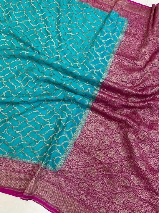 🏵️🏵️🏵️🏵️🏵️🏵️🏵️🏵️

Banarasi fancy daybal semi Georgette fabric

Soft Georgette fabric almond  uploaded by Aayat textiles  on 9/24/2023