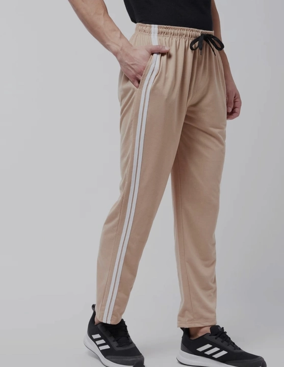 Winter wear Solid imported  Flizz Fumma laycra in side strip track pants multi color size.32.34.36 uploaded by Crown sports  on 9/24/2023