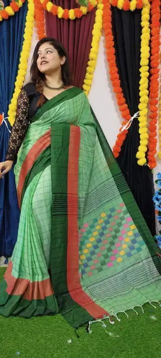 Handloom saree  uploaded by Sujata saree cantre on 9/24/2023