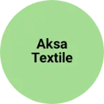Business logo of AkSA textile