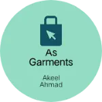 Business logo of As Garments