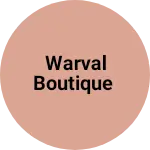 Business logo of Warval boutique