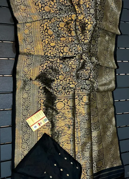 Pure handloom katan Silk saree  uploaded by business on 9/24/2023