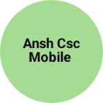Business logo of Ansh csc mobile