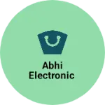 Business logo of Abhi electronic