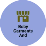 Business logo of Boby Garments and footwear