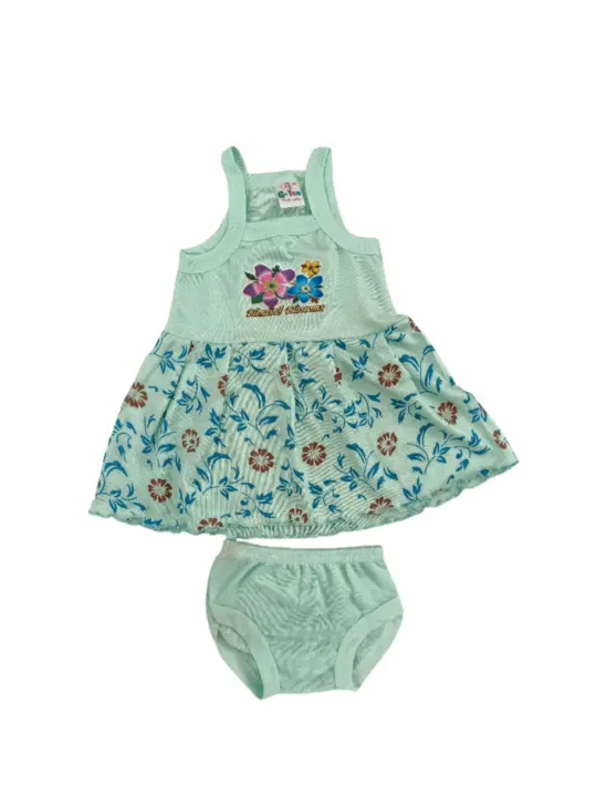 Baby frock and panties set  uploaded by New Tech Knits on 9/25/2023