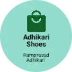 Business logo of Adhikari shoes center
