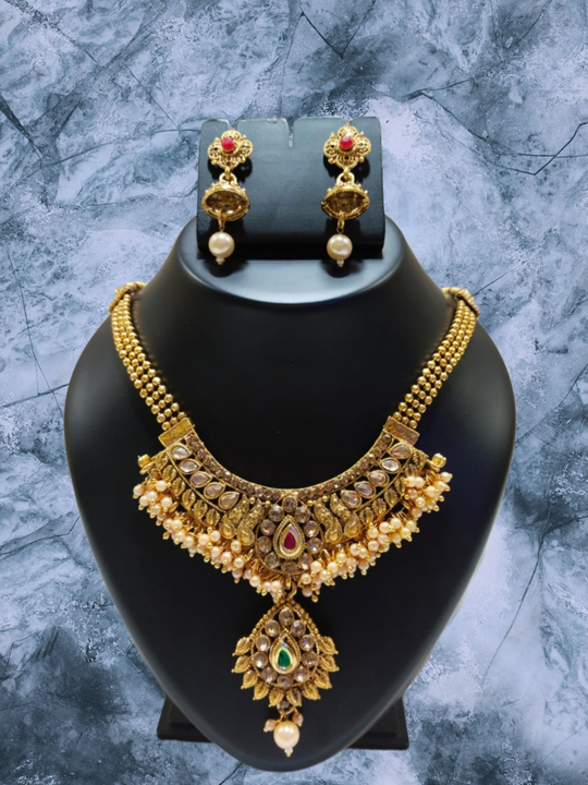 Bajra necklace uploaded by business on 9/25/2023