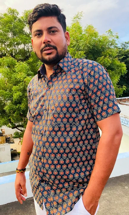 Sanganeri print shirt  uploaded by business on 9/25/2023