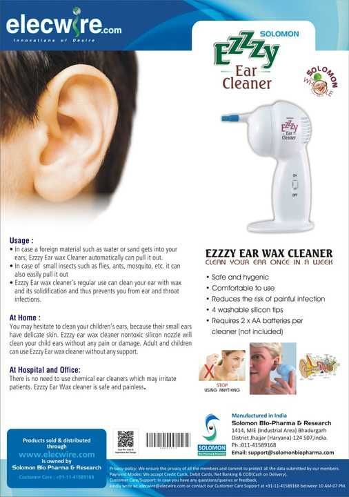 Solomon Ear Wax Cleaner  uploaded by ZEUSTER KAMBUCHA on 3/21/2021