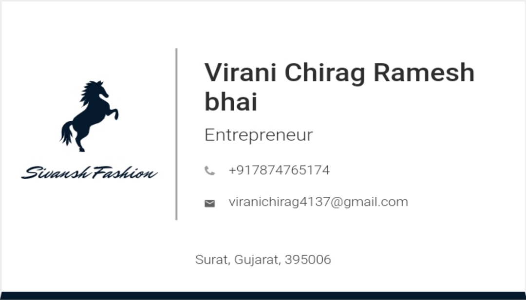 Post image Virani Creation has updated their profile picture.
