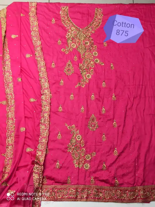 Unstitched cotton dress material  uploaded by DVH Enterprise on 9/25/2023