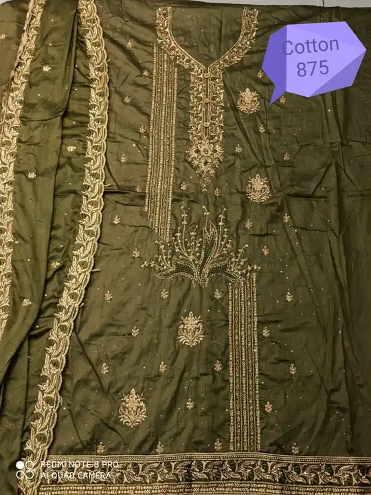 Unstitched cotton dress material  uploaded by DVH Enterprise on 9/25/2023
