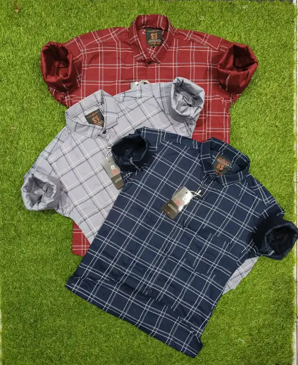 Men's shirt Laffer fabric uploaded by S m enterprise  on 9/25/2023