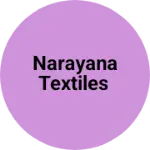 Business logo of Narayana Textiles