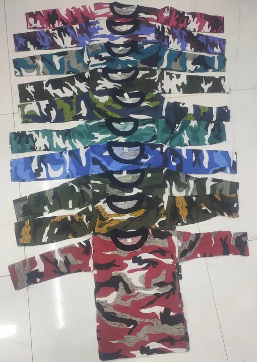 Militry tshirts for kids uploaded by Wholesale Bazaar on 9/25/2023