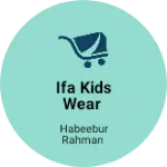 Business logo of IFA kids wear