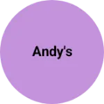 Business logo of Andy's