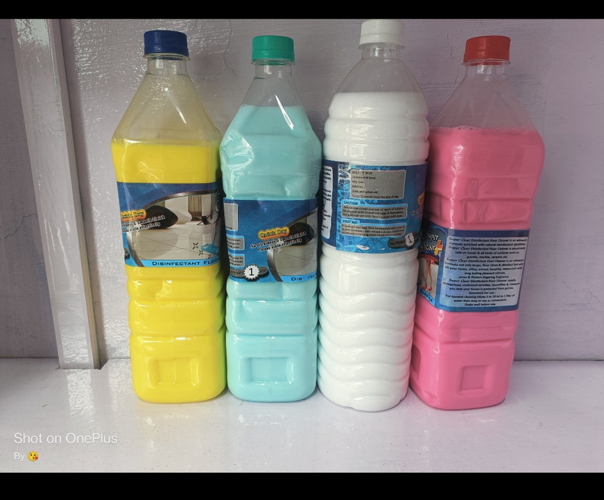 Colour full with fragrance phenyl 1 litter packing  uploaded by business on 9/26/2023