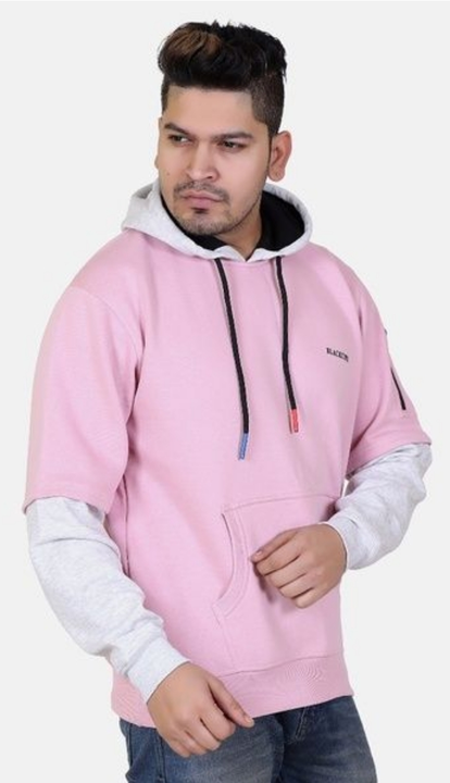 Men's Hoodies Neck  3Thread Printed Sweatshirt (MRP)₹1799 uploaded by business on 9/26/2023