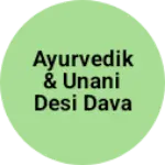 Business logo of AYURVEDIK & UNANI DESI DAVA