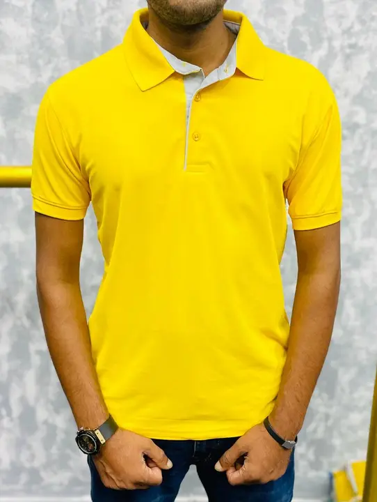 VIRGOMEN Polo T shirt plane colour  uploaded by VIRGOZ CLOTHINGS on 9/26/2023