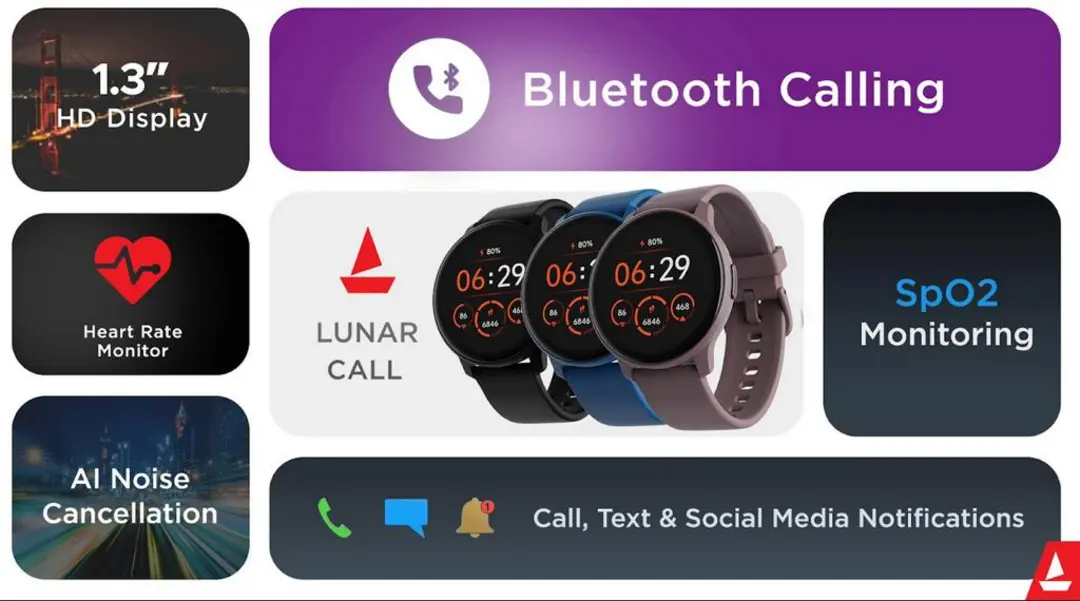 Boat calling Smart Watch uploaded by RK MOBILE STORE on 9/26/2023
