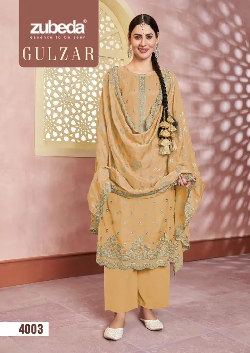 Organza suit uploaded by Hari Om Fashion  on 9/26/2023